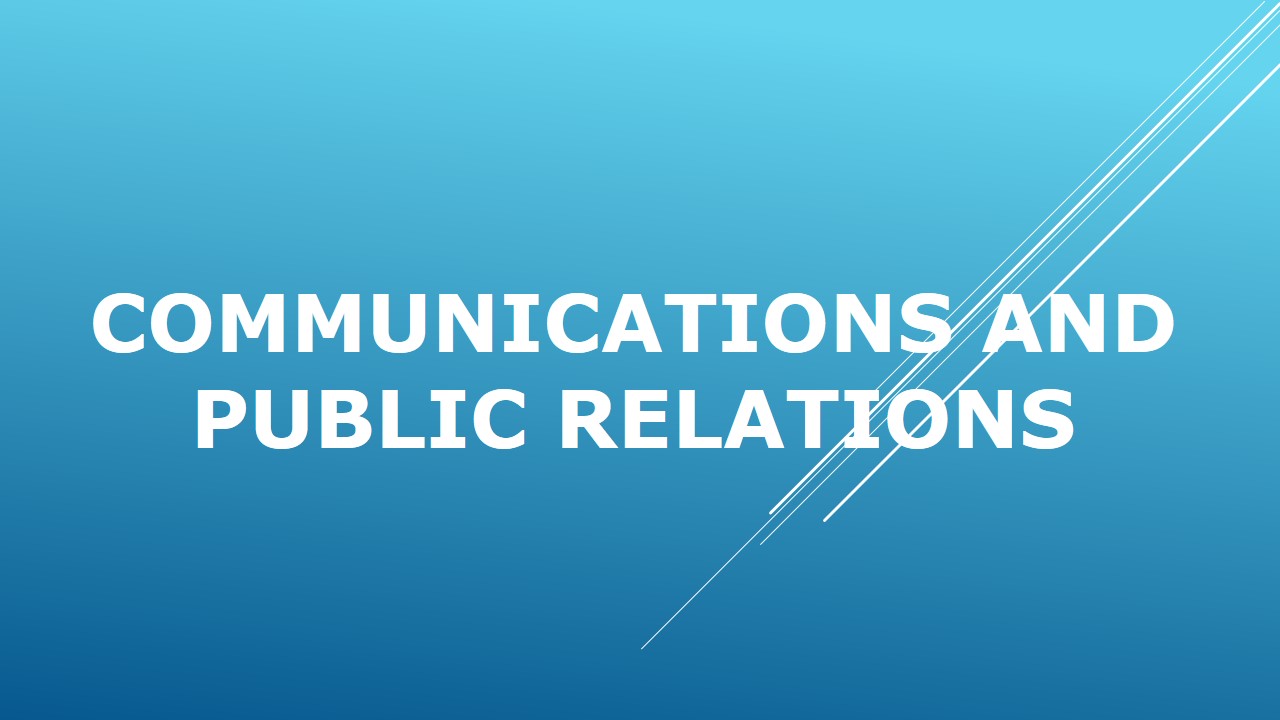 Communications and Public Relations